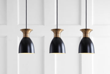 Edison Metal LED Pendant - JONATHAN Y